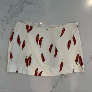 Reformation Carla Low Waist Skirt